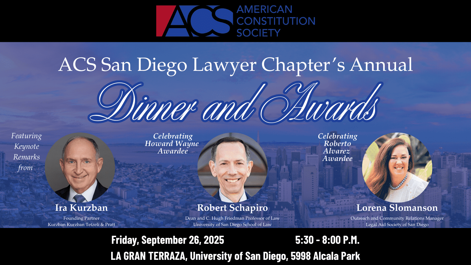 2025 San Diego Annual Dinner 1 1 1