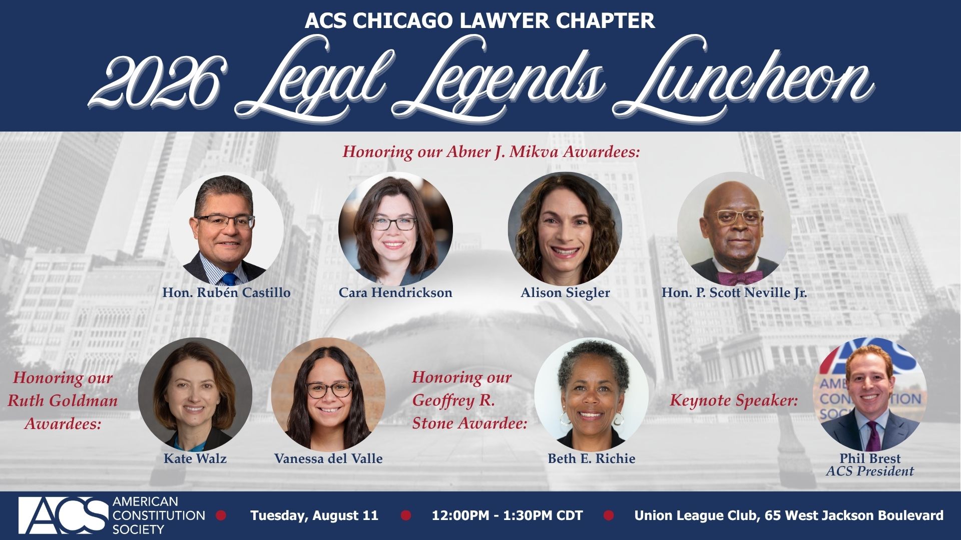 ACS CHICAGO - Legal Legends Luncheon 3